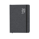 Agenda diaria A5 de cartón reciclado con distintivo Eco