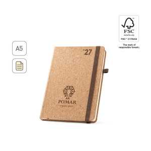 Agenda de corcho A5 | Agendas Personalizadas