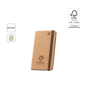 Agenda de corcho tamaño bolsillo | Agendas Personalizadas 2