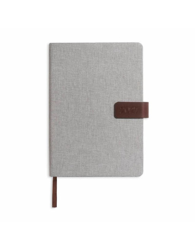 Agenda de Lino Personalizada | Formato A5 | Cierre Magnético