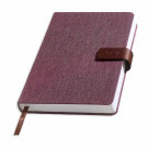 Agenda de Lino Personalizada | Formato A5 | Cierre Magnético