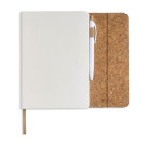 Agenda A5 diaria con solapa de corcho