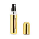 Atomizador de perfume recargable de aluminio