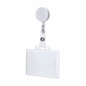 Identificador rígido con lanyard extensible