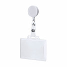 Identificador rígido con lanyard extensible