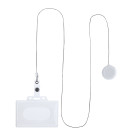 Identificador rígido con lanyard extensible