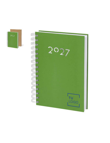Agenda página día A5 con anillas