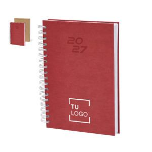 Agenda diaria B5 con anillas
