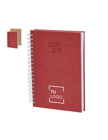 Agenda diaria B5 con anillas
