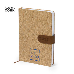 Agenda de Corcho Personalizada | Regalos Publicitarios