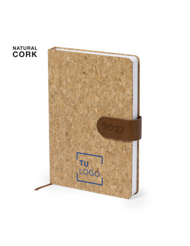 Agenda de Corcho Personalizada | Regalos Publicitarios