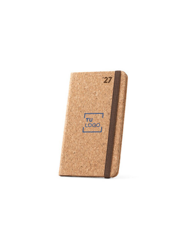 Agenda de corcho tamaño bolsillo | Agendas Personalizadas