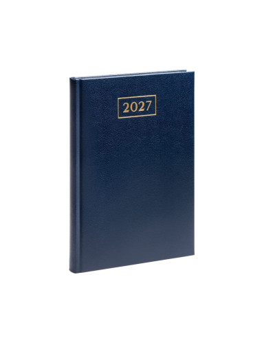 Agenda diaria B5 de polipiel acolchada