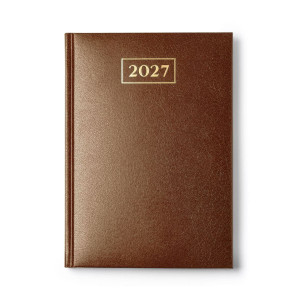 Agenda diaria B5 de polipiel acolchada 2