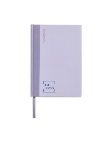 Agenda diaria A5 de papel estucado