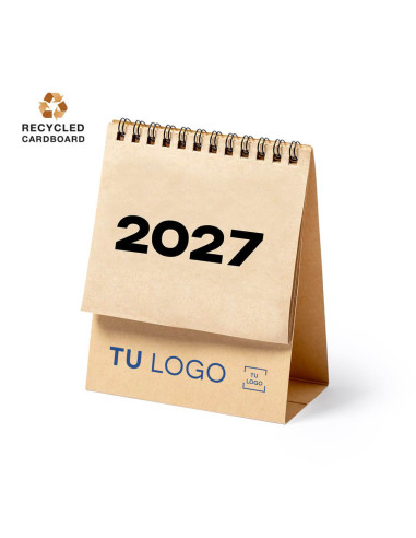 Calendario Mini de Cartón Reciclado