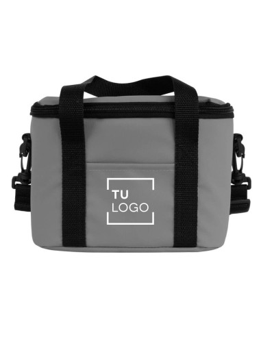 Bolsa nevera de PU con asa ajustable