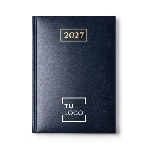 Agenda diaria B5 de polipiel acolchada