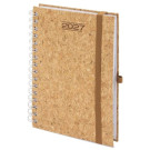 Agenda de Corcho con Anillas