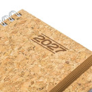 Agenda de Corcho con Anillas