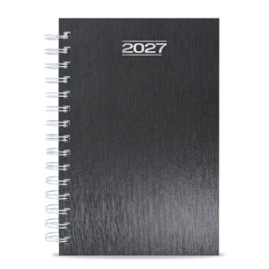 Agenda de Anillas Metalizada | Agendas Publicitarias 2