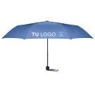 Paraguas plegable de rPET antiviento Ø 100cm con bolsa shopper