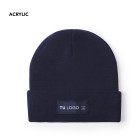 Gorro de punto elástico de doble capa