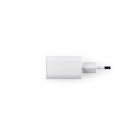Adaptador de corriente con doble puerto USB-C y USB-A