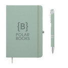 Libreta A5 de Pu Reciclado con bolígrafo