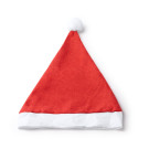 Gorro navideño de Papá Noel para colorear