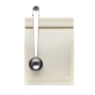 Cuchara medidora 15 ml de acero inoxidable con pinza