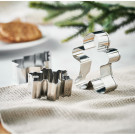 Set de 3 moldes para galletas con formas navideñas
