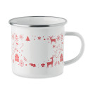 Taza de Navidad de metal 300 ml