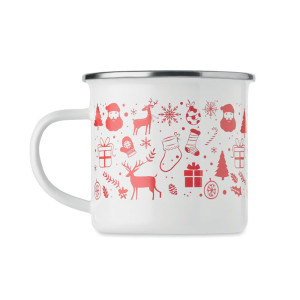 Taza de Navidad de metal 300 ml 2