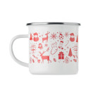 Taza de Navidad de metal 300 ml