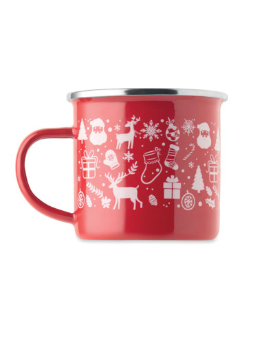 Taza de Navidad de metal 300 ml