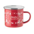 Taza de Navidad de metal 300 ml