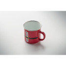 Taza metálica de Papá Noel de 300 ml