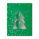 Set de 12 velas aromáticas navideñas