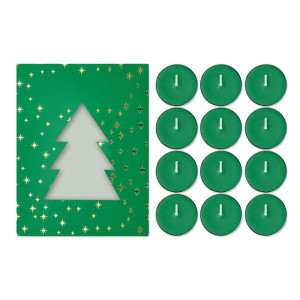Set de 12 velas aromáticas navideñas 2