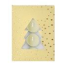 Set de 12 velas aromáticas navideñas