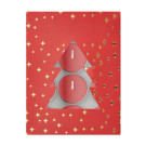 Set de 12 velas aromáticas navideñas