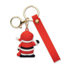 Llavero y colgante con figura de Papá Noel