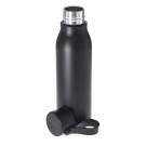 Set de viaje con botella, power bank, funda de pasaporte y tarjetero