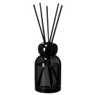 Set aromático premium de ambientador mikado y vela de cristal