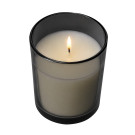 Set aromático premium de ambientador mikado y vela de cristal