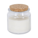 Vela aromática de vainilla con tapón de corcho