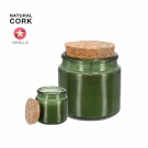 Vela aromática de vainilla con tapón de corcho