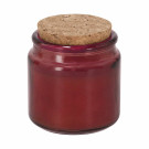 Vela aromática de vainilla con tapón de corcho