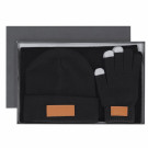 Set de invierno con gorro, bufanda y guantes
